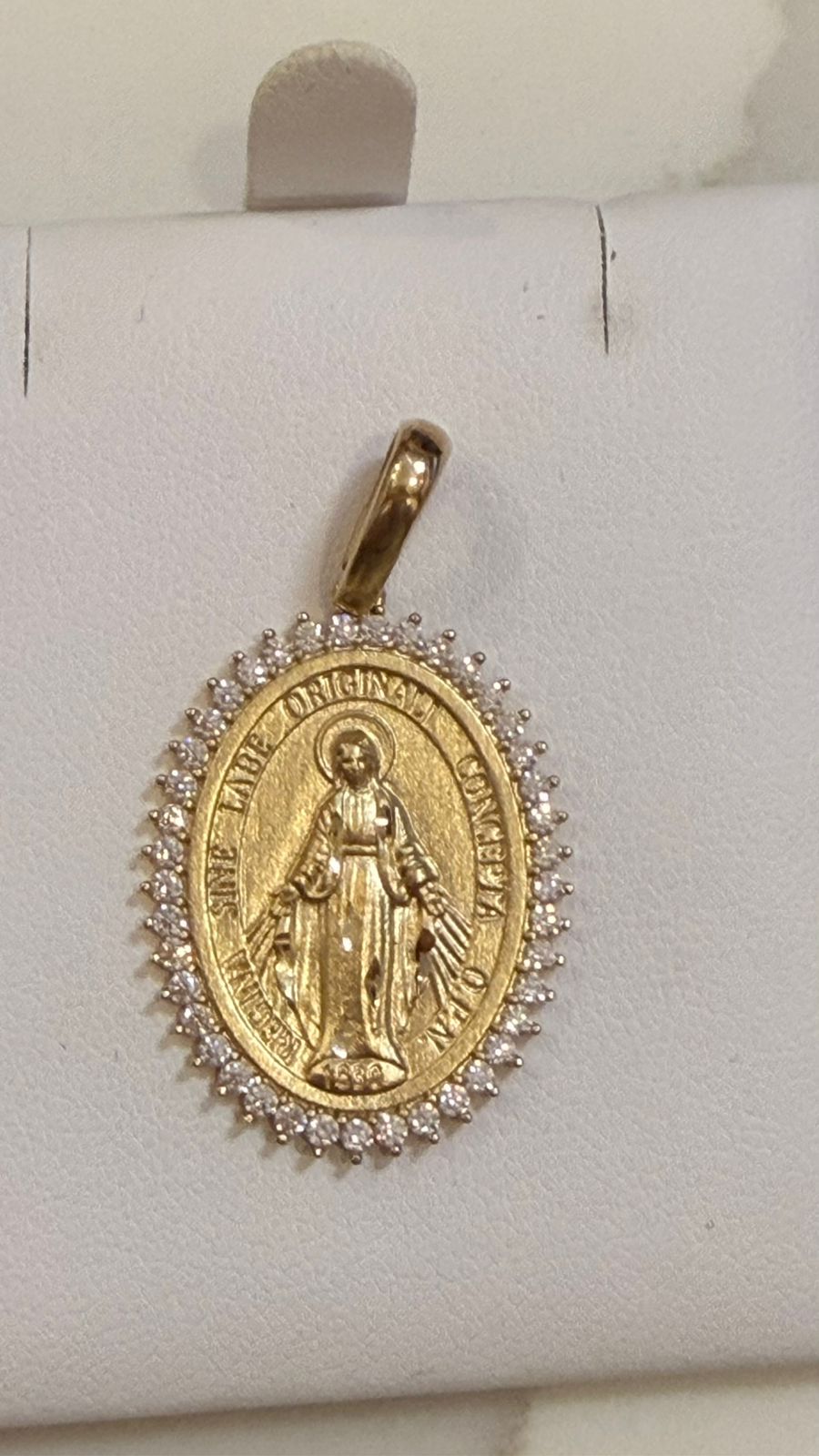 DIJE MEDALLA MILAGROSA 4.5GR